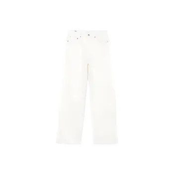 R13 Damon Pleated Straight leg Jeans