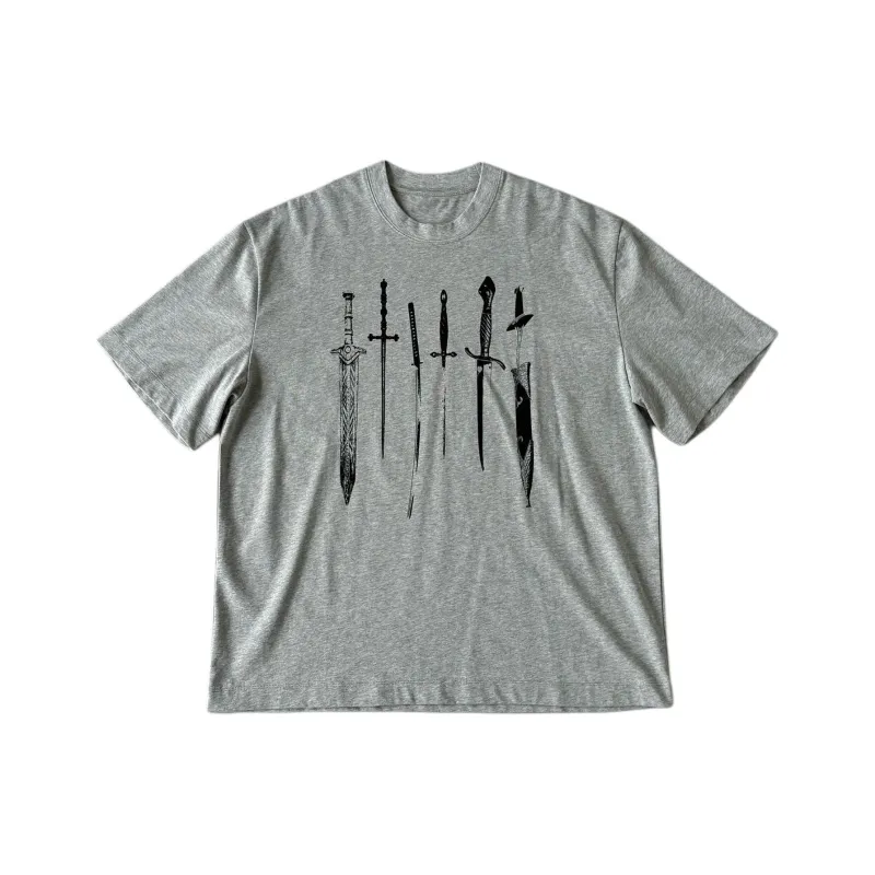 RKVC T-Shirts Unisex Light Gray-0