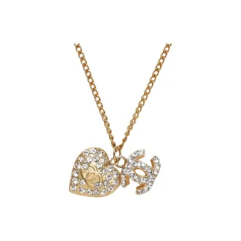 CHANEL 2002 Cc Mark Necklace