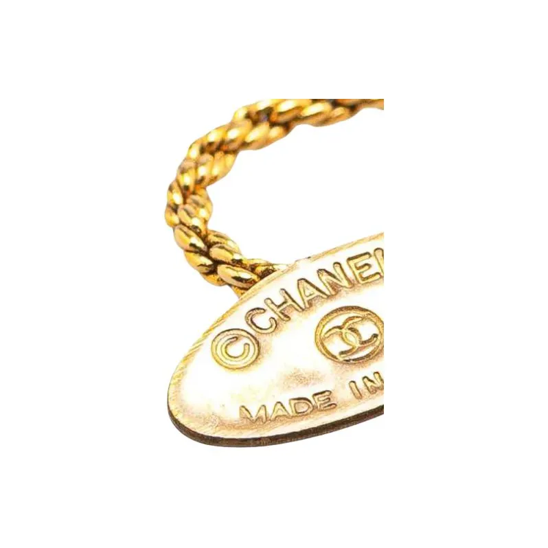 CHANEL 1970 1980 Plated Chain Necklace Costume Necklace-1