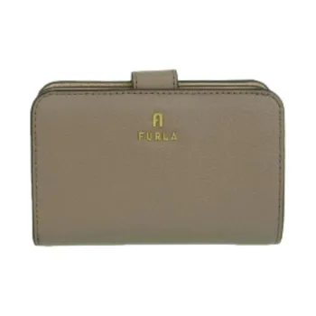 Furla Leather Wallet Regular Women's Mortar Gray