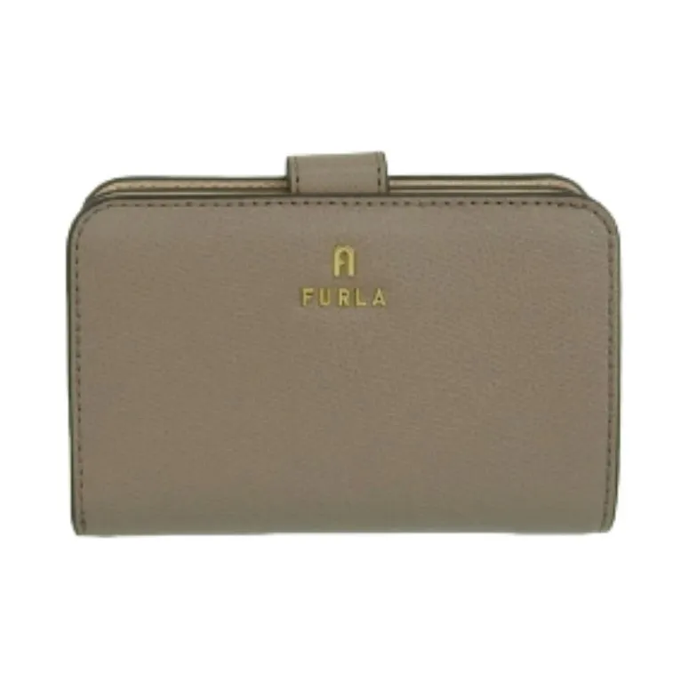 Furla Leather Wallet Regular Women's Mortar Gray-0