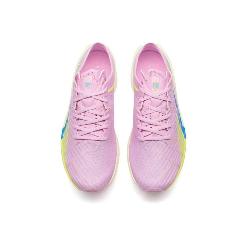 XTEP 160X 6.5 Running Shoes Women's Low Top Orchid Purple/Electric Pink Green-4