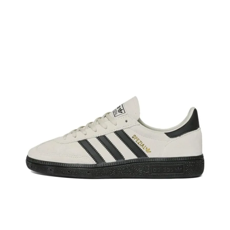Adidas Originals HANDBALL SPEZIAL Skateboard Shoes Unisex Low Top White Black-0