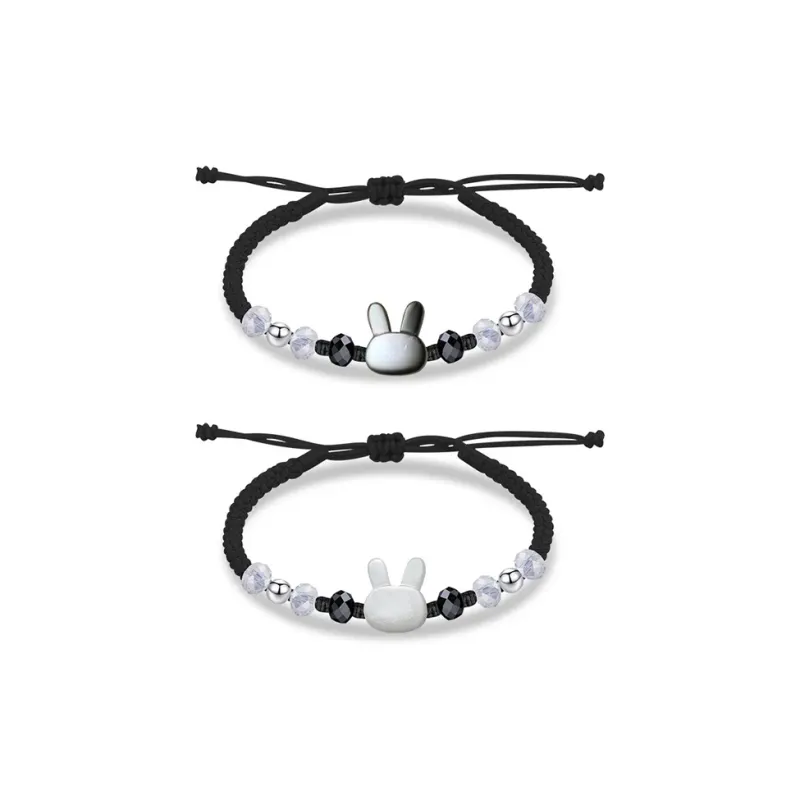 QUIET LOVE Alloy Rope Bracelets Unisex-4