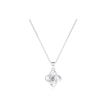 CAREBEARS S925 Silver Necklaces Women's