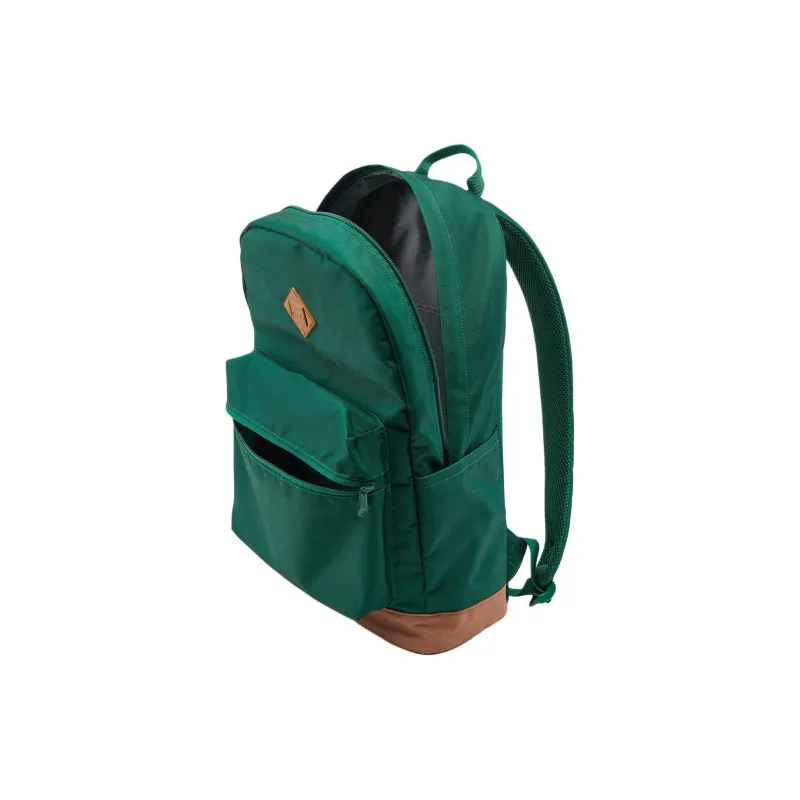 LiNing Sports Life Collection Polyester Backpack Unisex Tropical Green & Tea Brown-5