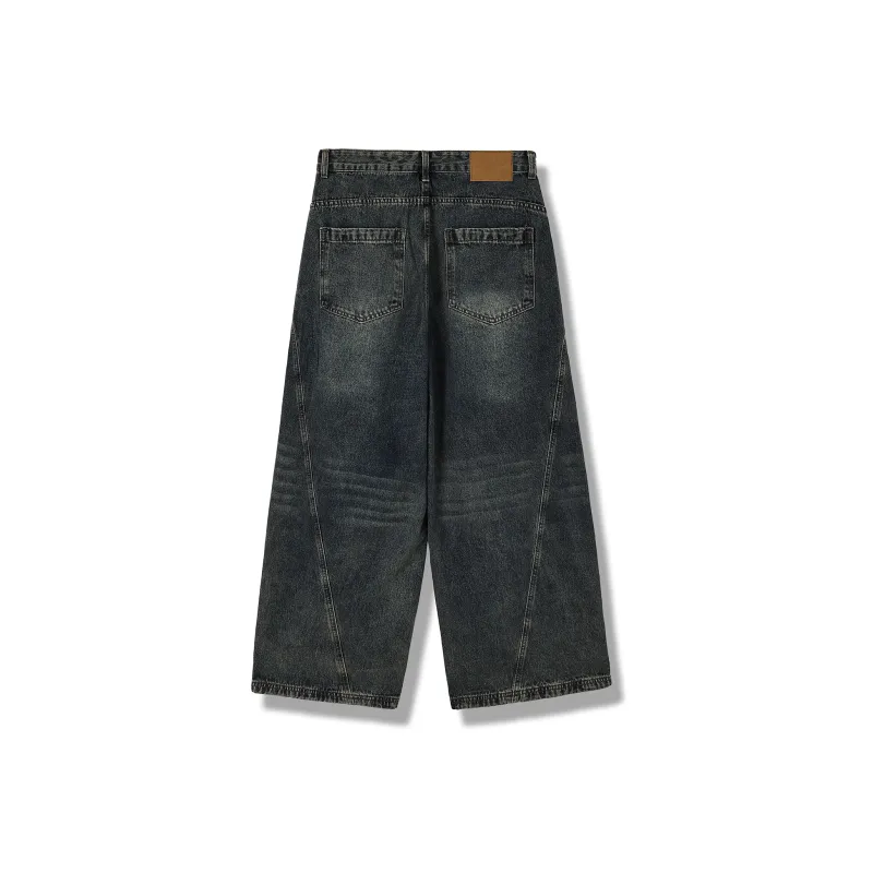 ACE VESTITI Jeans Unisex Vintage Blue-1