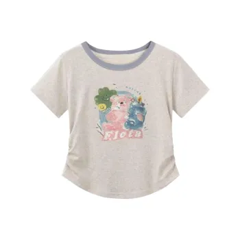ABBY GODDESS T Shirts Women's Heather Gray