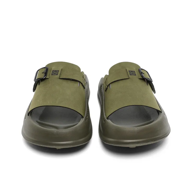 Ignition Slide Slippers Men's Olive Green-2