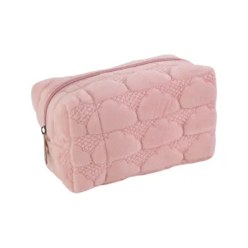 QEEDNS Good Looking Cream Cloud Makeup Bags Portable Large Capacity