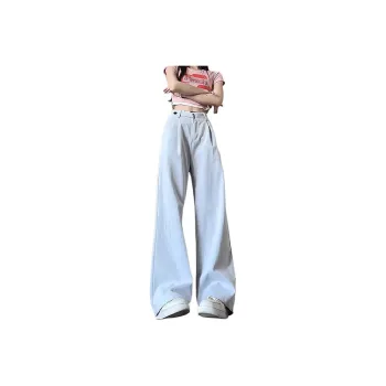 DARK HORSE Casual Pants Unisex Denim Blue