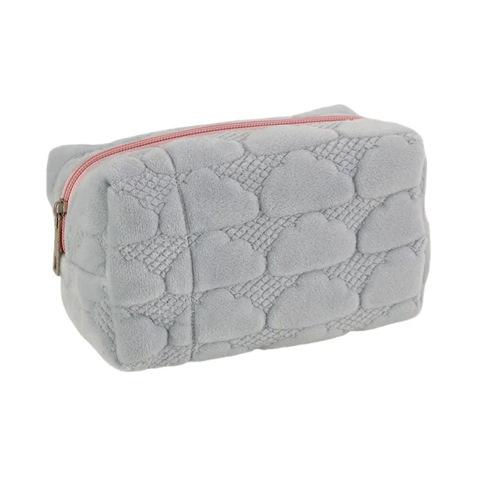 QEEDNS Good Looking Cream Cloud Makeup Bags Portable Large Capacity-2