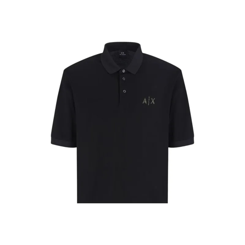 ARMANI EXCHANGE Cotton Polo Shirt-4