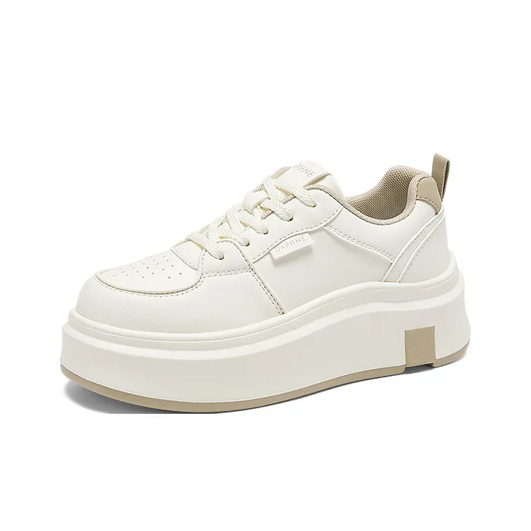 DAPHNE Low Top Skateboard Shoes Women's Apricot-1