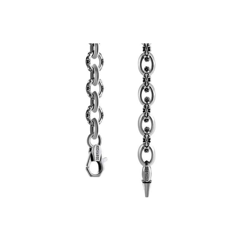 ROCK&RIDE 925 Sterling Silver Bracelets Unisex-1