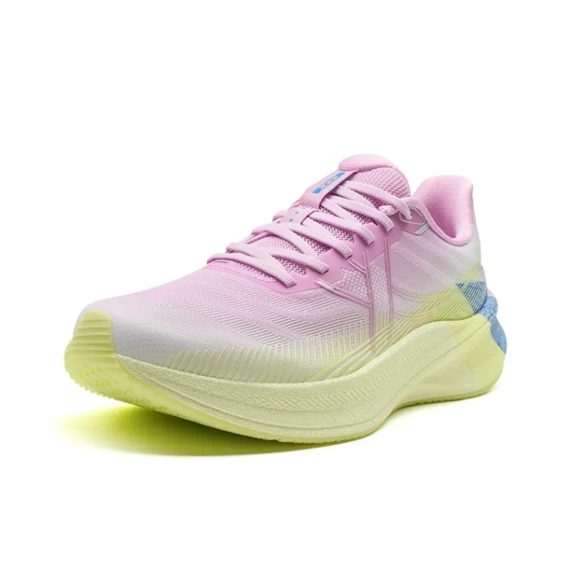 XTEP 360X 2.0 LITE Running Shoes Women's Low Top Orchid Purple/Cream Yellow Green/Grass Blue-2