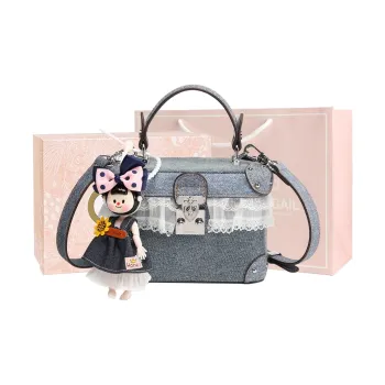 MISS GAIL Synthetic Leather Shoulder Bag, Crossbody Bag, Handbag Women's Blue