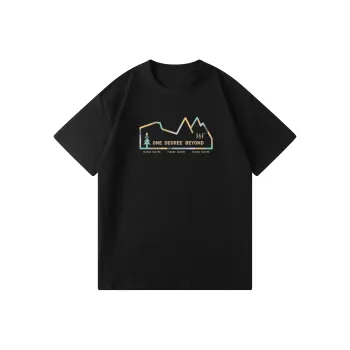 361° T Shirt Unisex Super Black