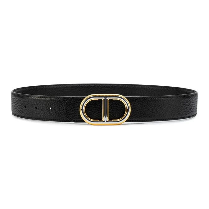 Chrisdien Deny Cow Leather Belts Men's 3.5CM-0