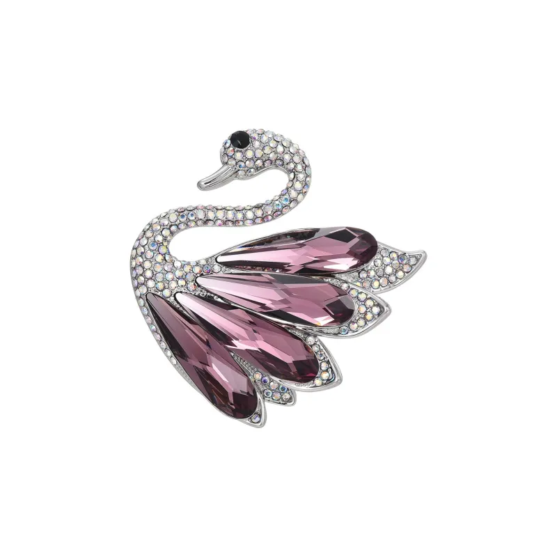 Lockstarfy Austrian Crystal Brooches Women's-0