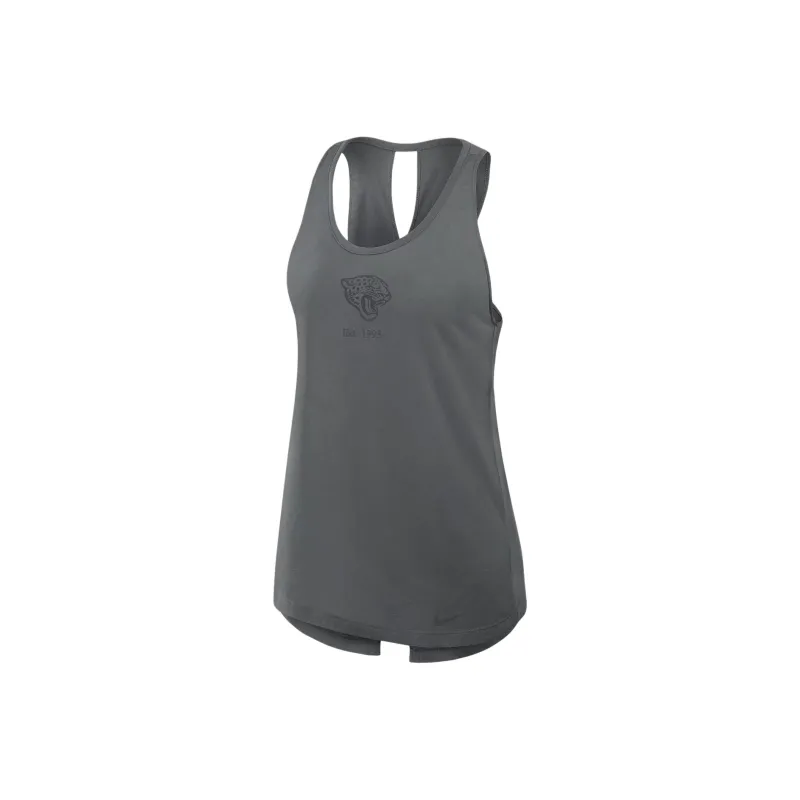 Nike Jacksonville Jaguars Established Women's Nike Dri FIT Nfl Tank Top-0