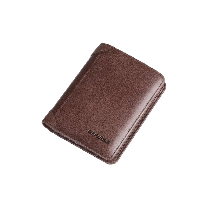 Gorora Cow Leather Card Holder Men's Multicolor-1