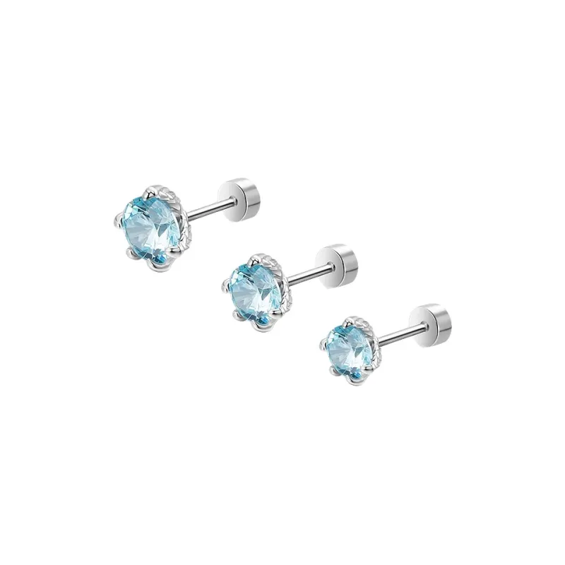 Daisy Dream Steel Stud Earrings Unisex-2
