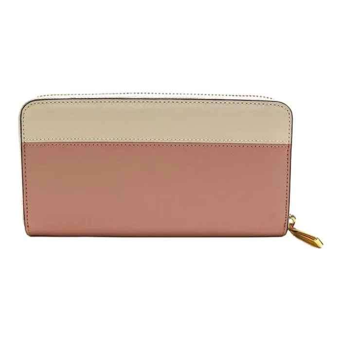 Kate Spade Leather Wallet Tubas Women's Rose Smoky & Ecru-2