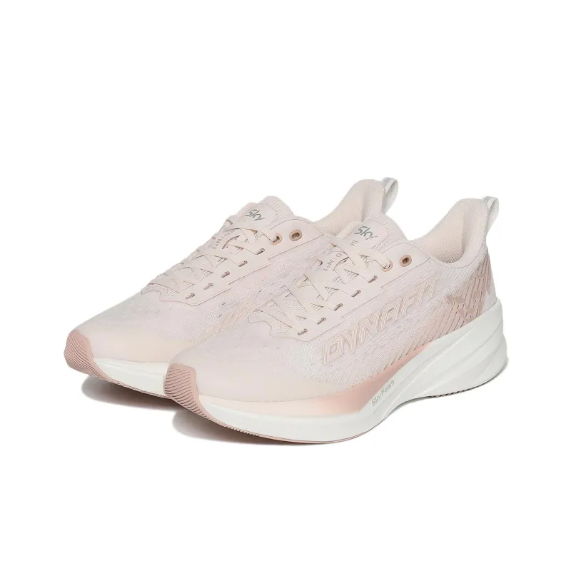 DYNAFIT Sky Speed Anti Slip Wear Resistant Low Top Running Shoes Unisex Light Pink-2