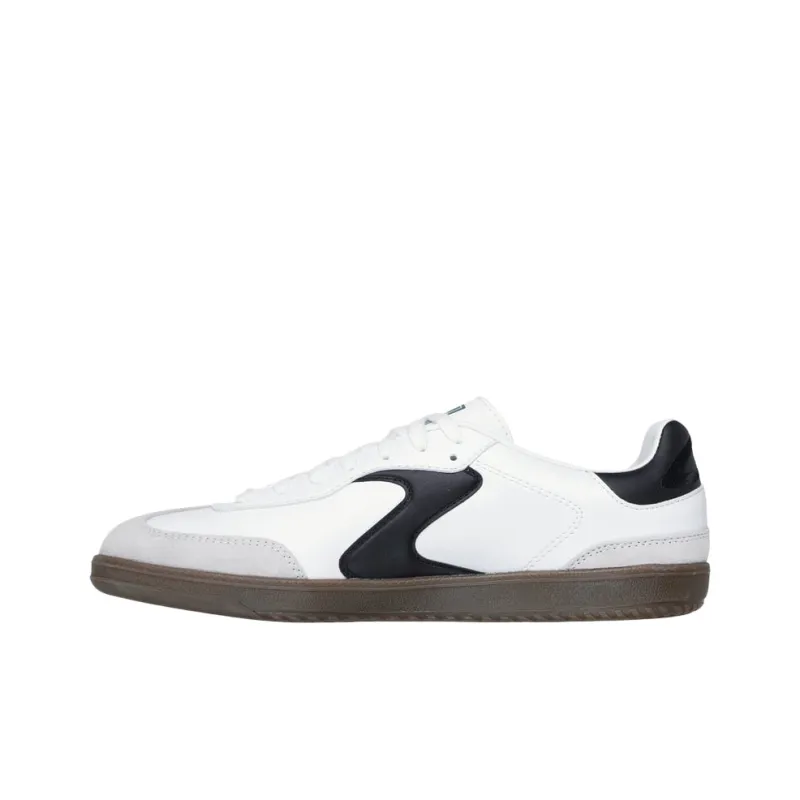 Skechers Hotshot Pyke Low Top Skateboard Shoes Men's White-2