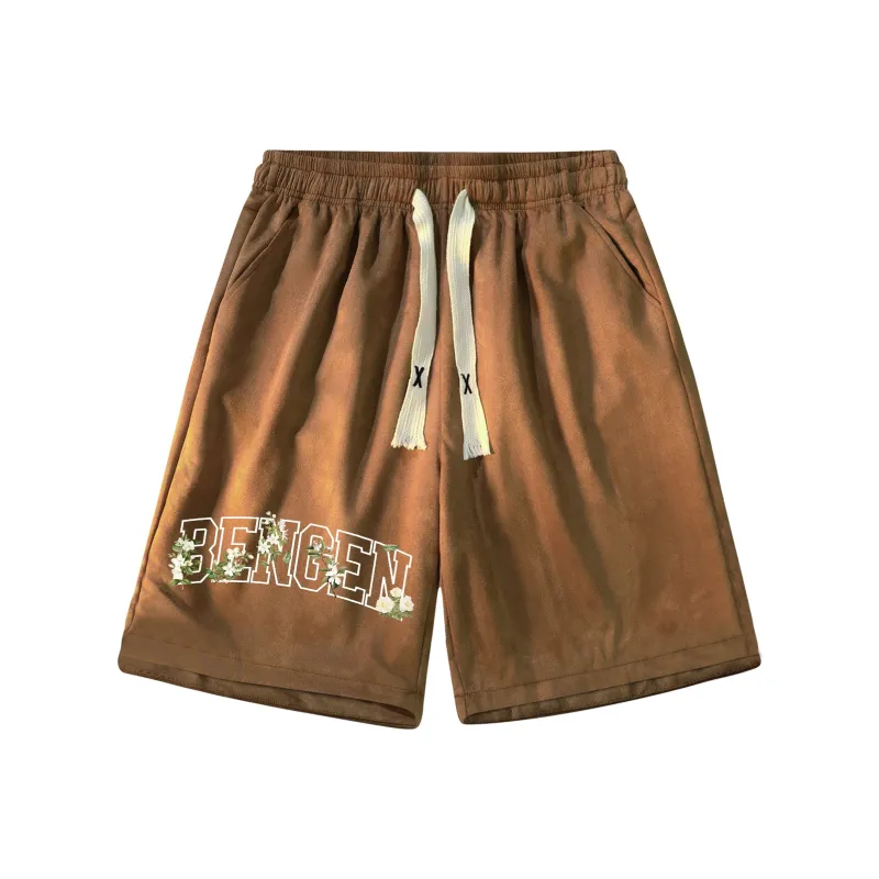 BENGEN Casual Shorts Unisex-8