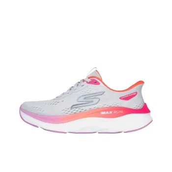 Skechers Max Cushioning Low Top Running Shoes Women's Gray