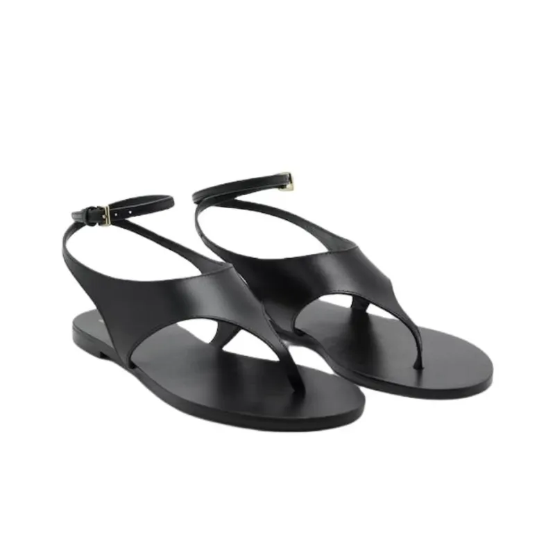 MANGO One Strap Sandals Women's Black-2