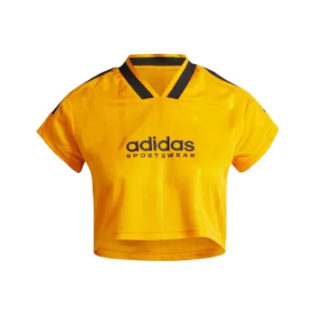 Adidas Clothing Crop Tops Women's Orange