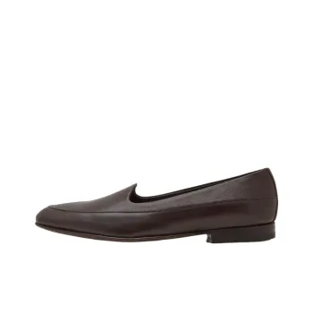 MANOLO BLAHNIK Acireale Casual Shoes Men's Dark Brown
