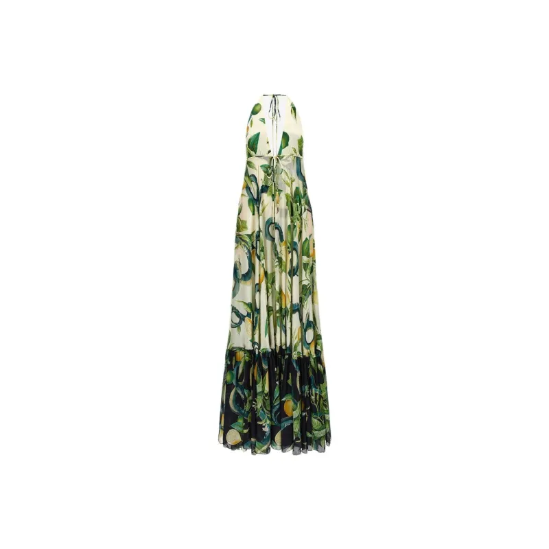 Roberto Cavalli Floral print Silk Dress-0