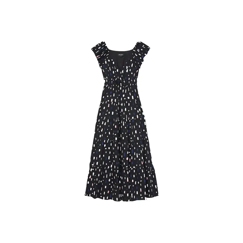 Kate Spade Mainline Collection SS25 Sleeveless Dress Women's Black-0