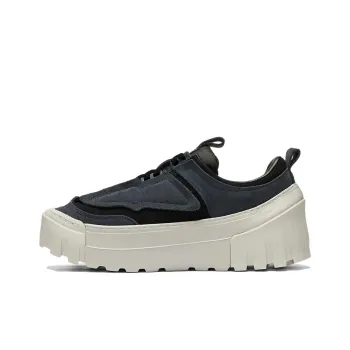 Onitsuka Tiger CHUNKY RUNNER Anti Slip Wear Resistant Low Top Casual Shoes Unisex Black