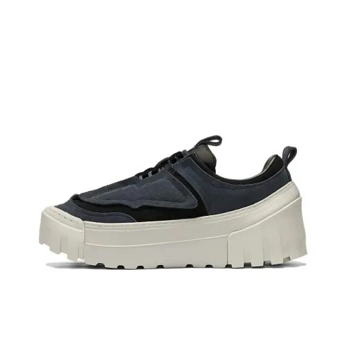Onitsuka Tiger CHUNKY RUNNER Anti Slip Wear Resistant Low Top Casual Shoes Unisex Black