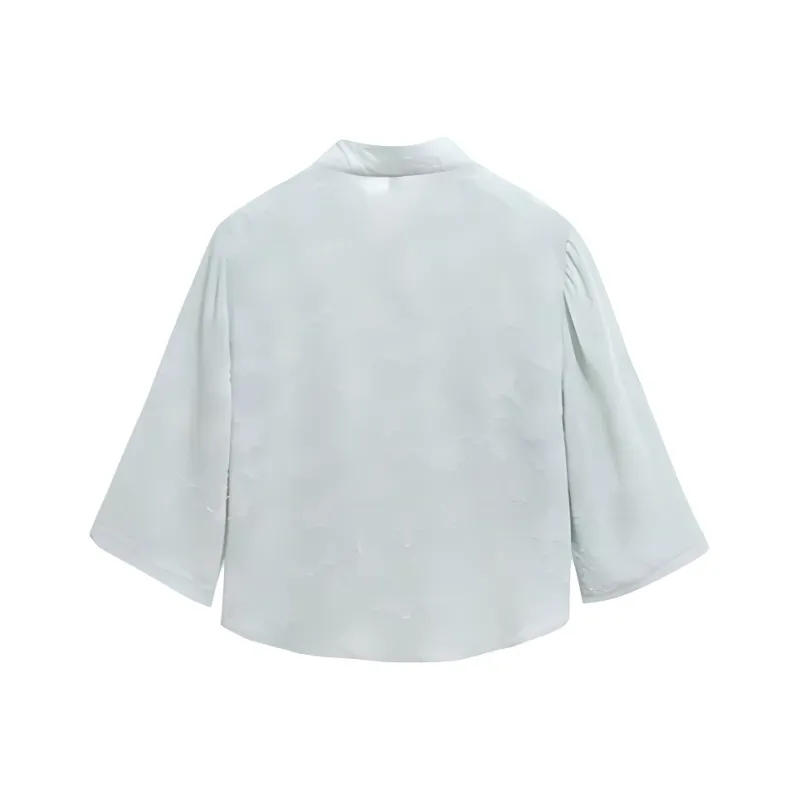 OZVO Shirts Women's Light Green-1