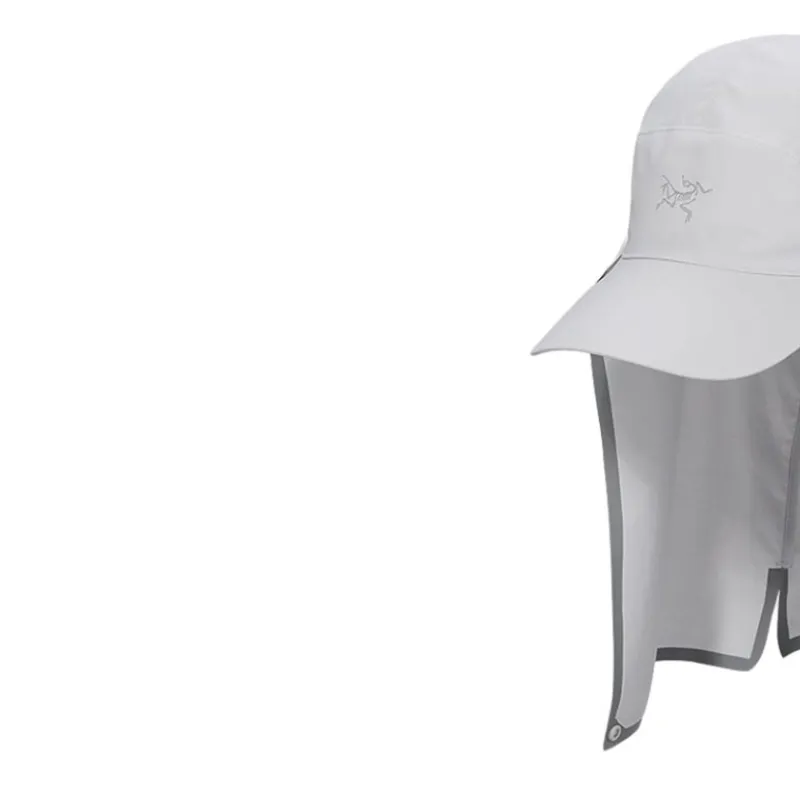 Arcteryx Polyester Baseball Caps Unisex Solitude Gray-1