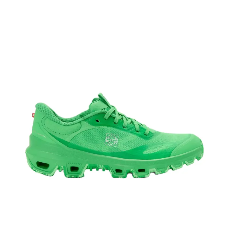 On x LOEWE Cloudventure 2.0 Low Top Casual Shoes Men's Green-1
