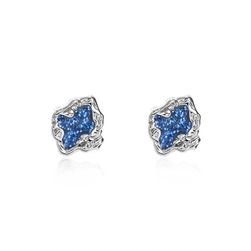 ZANC Alloy Stud Earrings Unisex-5