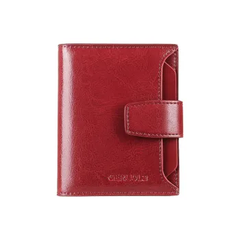Gorora Cow Leather Multiple Card Slots Wallet Regular Women's Multicolor
