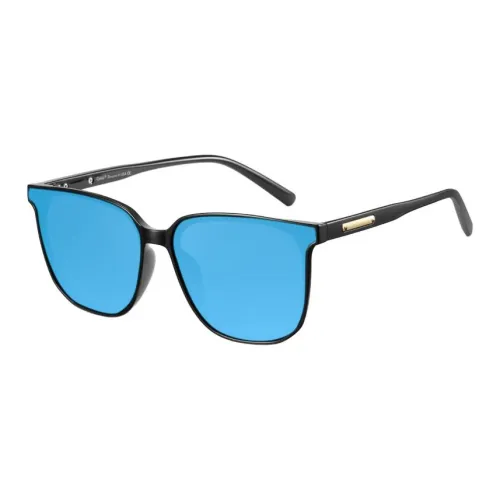 CYXUS TR/Memory Plastic Square Sunglasses Men's Multicolor