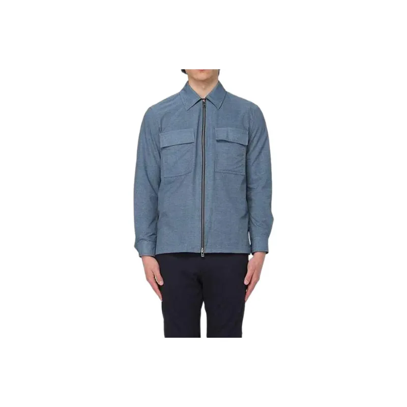 HUGO BOSS Jackets & Coats Men's Light Blue-0