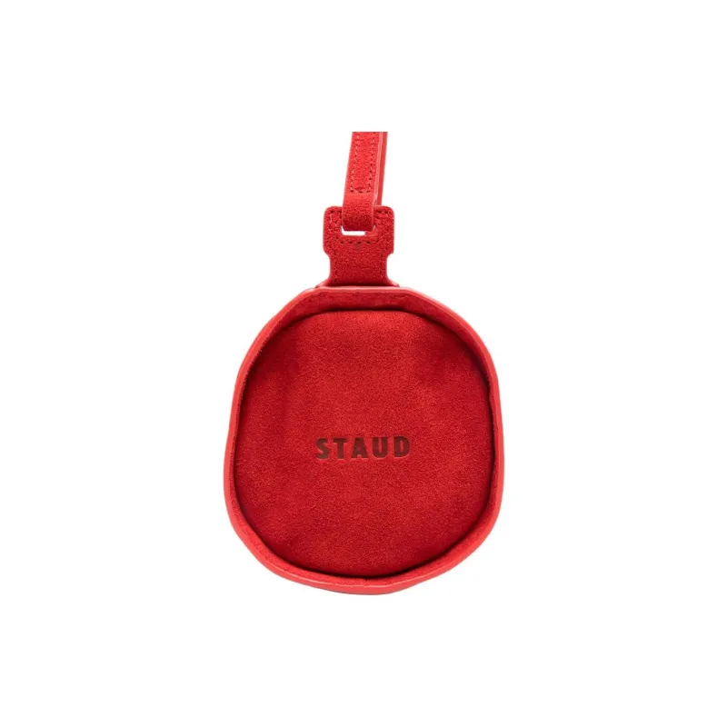 Staud Label Shoulder Bag Women's Bright Red-2