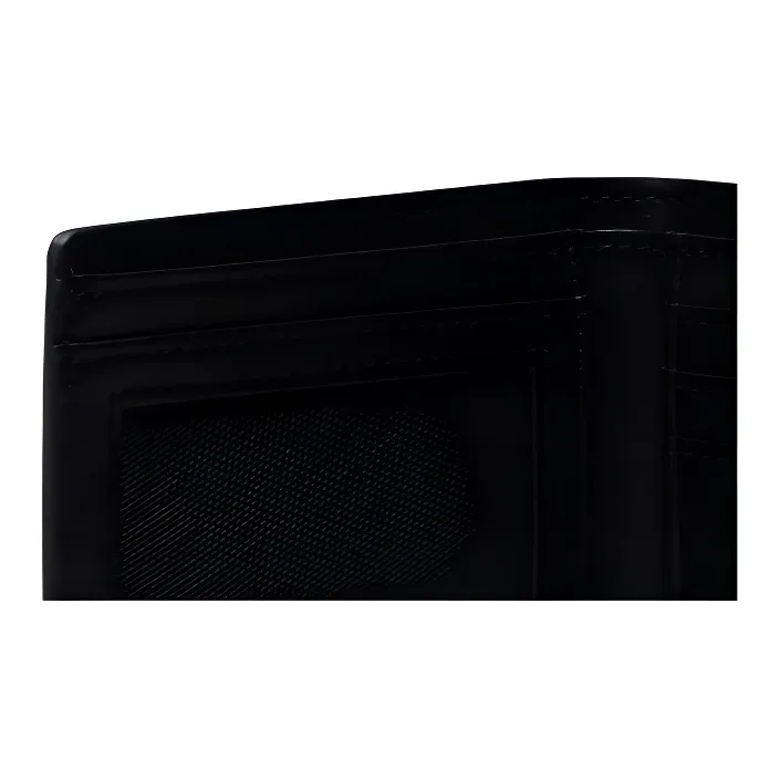 Herschel Leather Wallet Unisex Black-3