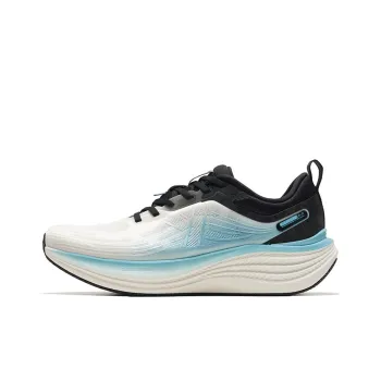 XTEP Shock Absorbers With Slip Resistant Features Low Top Casual City Commute Running Shoes Men's White Black Blue
